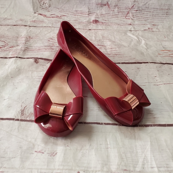 Ted Baker London Faiyte Bow Jelly Flats 